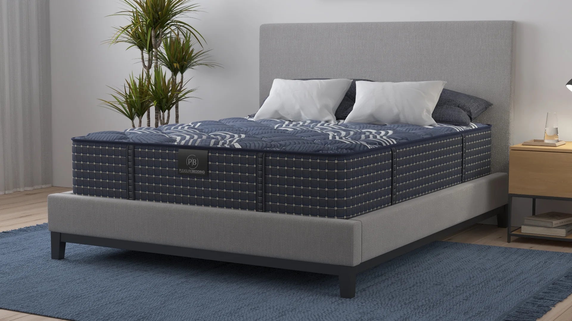 Deep Blue 11" Hybrid Mattress